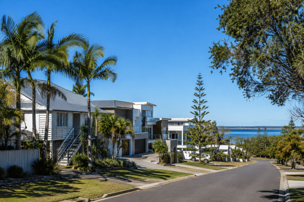 Caloundra coastal street building and pest inspection service area